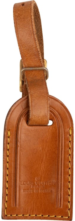 Louis Vuitton Louis Vuitton Vachetta Leather Luggage Tag