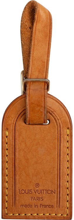 Louis Vuitton Louis Vuitton Vachetta Leather Luggage Tag