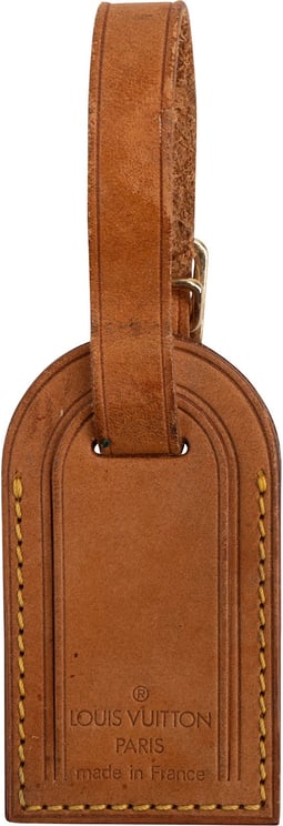 Louis Vuitton Louis Vuitton Vachetta Leather Luggage Tag