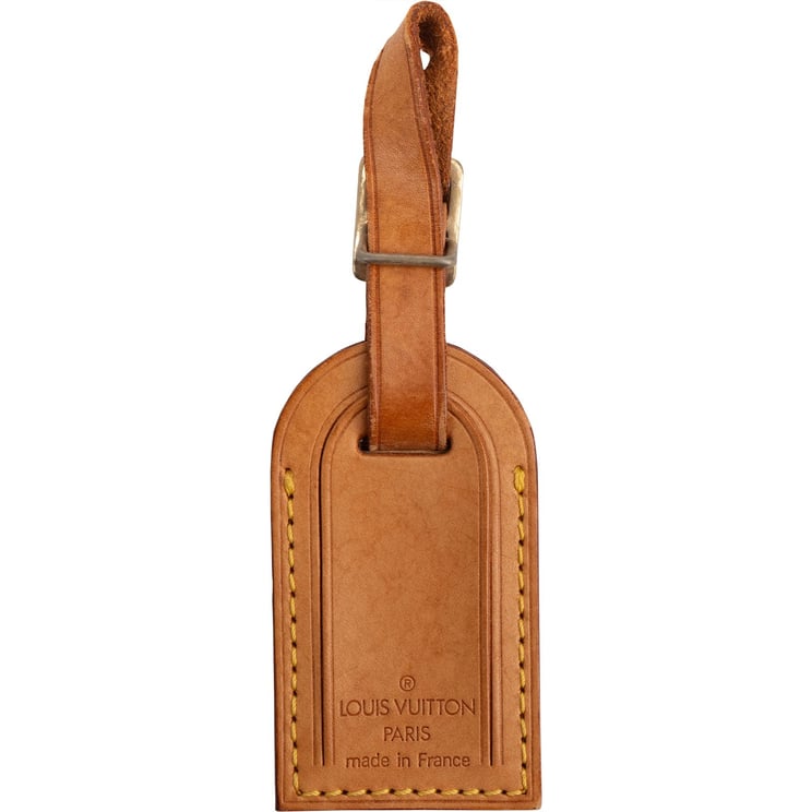 Louis Vuitton Louis Vuitton Vachetta Leather Luggage Tag