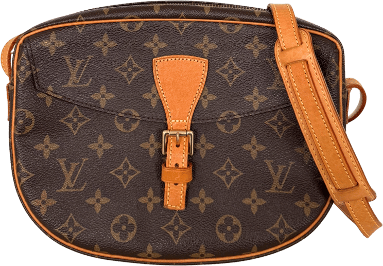 Louis Vuitton Louis Vuitton Sac Jeune Fille MM Umhängetasche Monogram Canvas Braun / gut