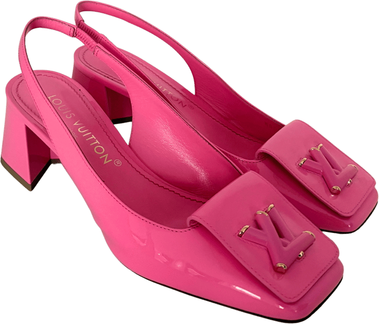 Louis Vuitton Louis Vuitton Shake Slingback Pump Größe 39 Pink Fullset / sehr gut