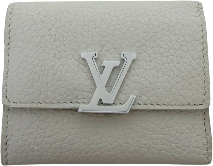 Louis Vuitton Louis Vuitton Capucines XS Geldbörse Off White / neuwertig