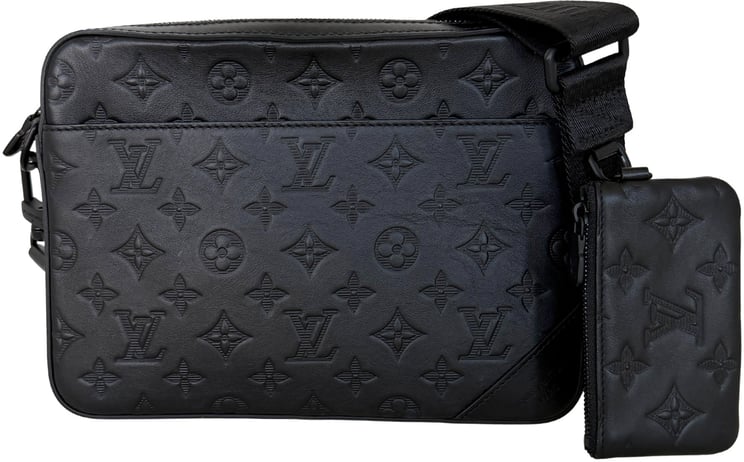 Louis Vuitton Louis Vuitton Duo Messenger Bag Schwarz Fullset M69827 / sehr gut