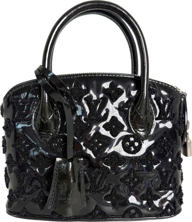 Louis Vuitton Louis Vuitton Lockit BB Bag Limited Edition 2012 Patent Leather Black / very good