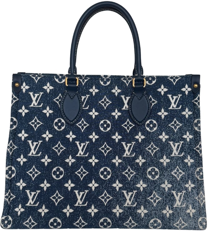 Louis Vuitton Louis Vuitton Onthego MM bleu Denim M59608 Fullset / neuwertig