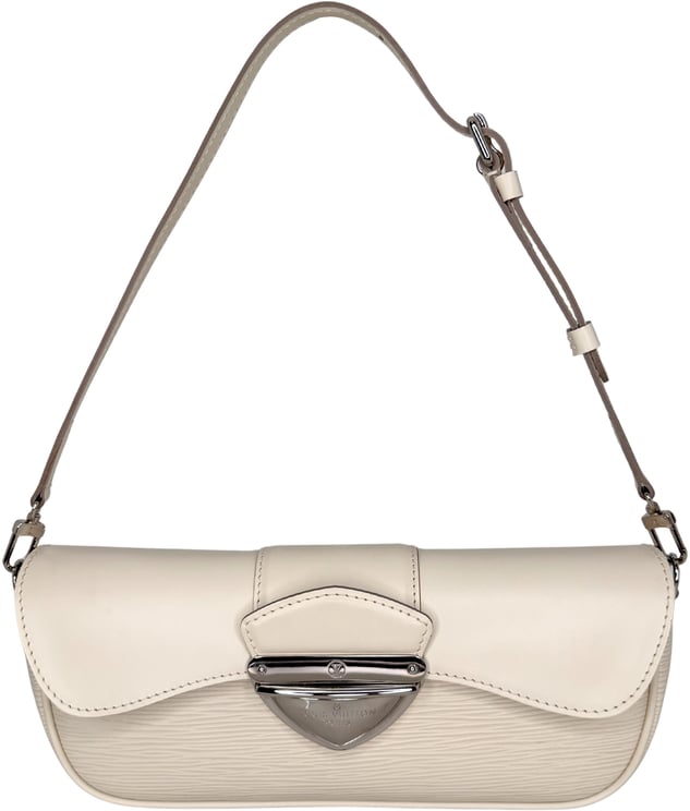 Louis Vuitton Louis Vuitton Montaigne Clutch Epi Leather cream