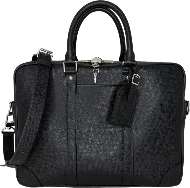 Louis Vuitton Louis Vuitton Porte-Documents Voyage PM Taiga Leder Fullset / neuwertig