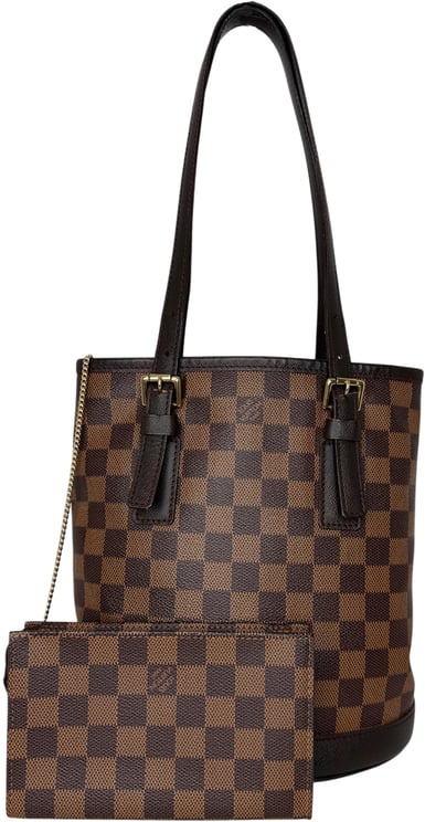 Louis Vuitton Louis Vuitton Marais Bucket Damier Ebene / sehr gut