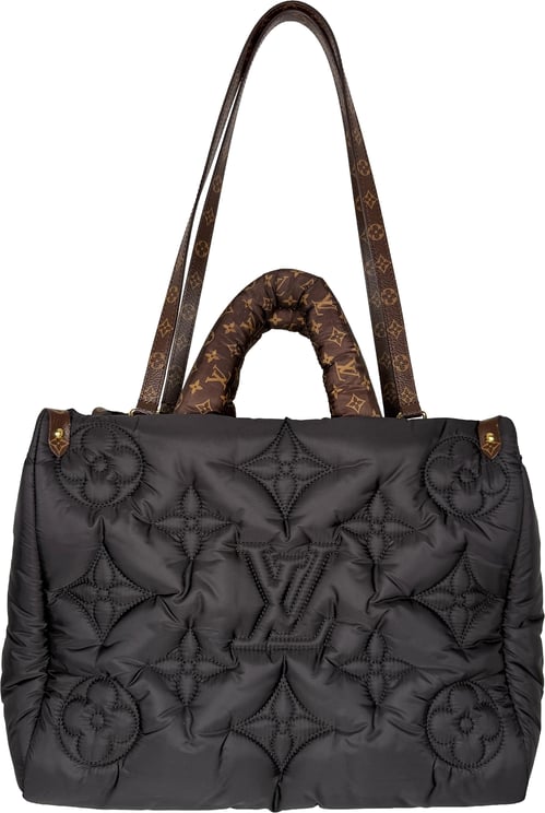 Louis Vuitton Louis Vuitton Onthego MM Pillow black Fullset M21069