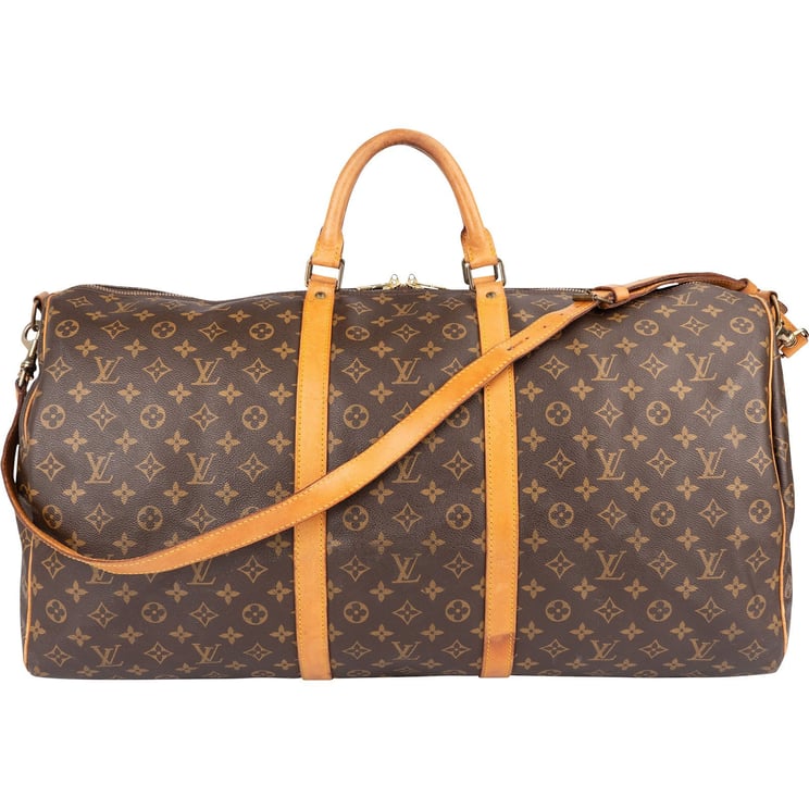 Louis Vuitton Louis Vuitton Monogram Canvas Keepall 60 Bandoulière Travel Bag