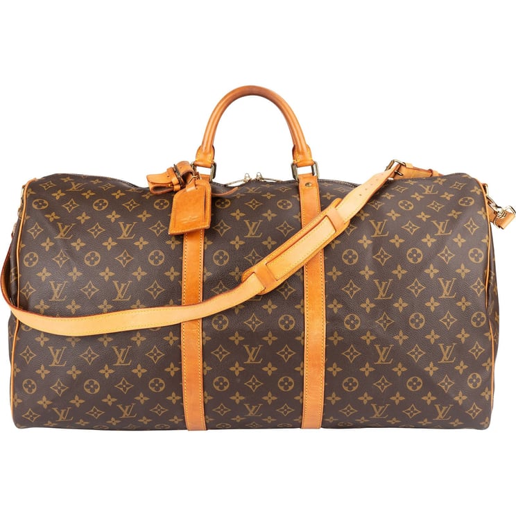 Louis Vuitton Louis Vuitton Monogram Canvas Keepall 60 Bandoulière Travel Bag