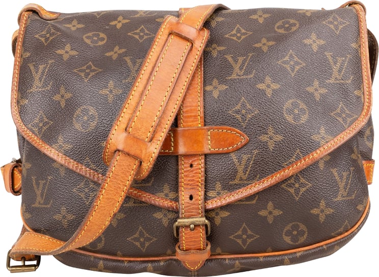 Louis Vuitton Louis Vuitton Monogram Canvas Saumur 30 Crossbody Bag