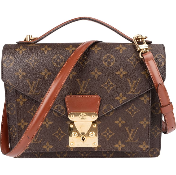 Louis Vuitton Louis Vuitton Monogram Canvas Monceau Handbag