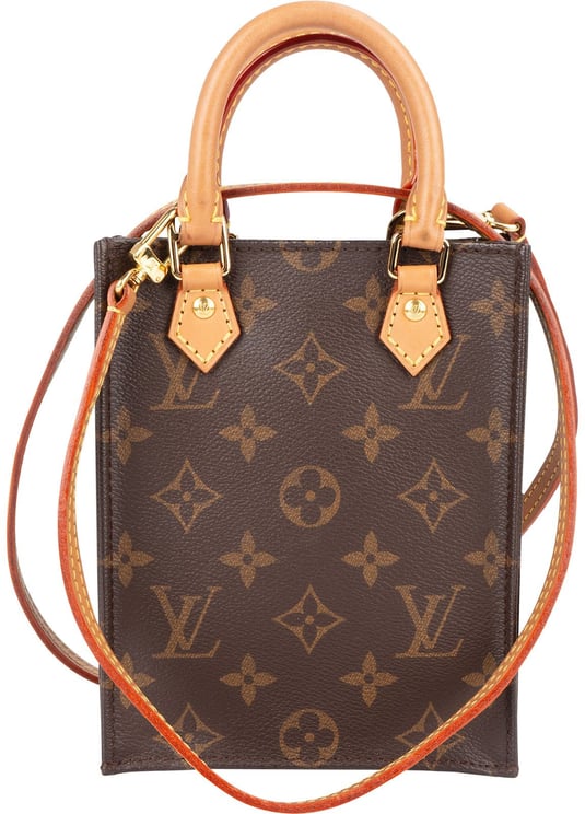 Louis Vuitton Louis Vuitton Monogram Canvas Petit Sac Plat Handbag