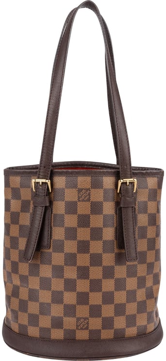 Louis Vuitton Louis Vuitton Monogram Damier Ebene Bucket PM Shoulder Bag