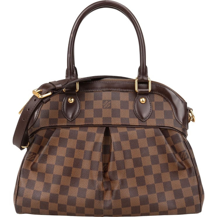 Louis Vuitton Louis Vuitton Monogram Damier Ebene Trevi PM Handbag