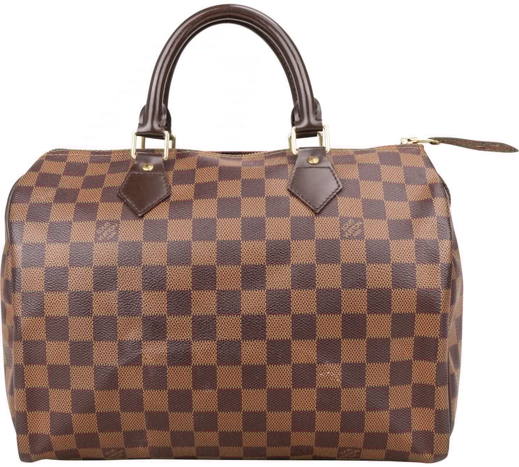 Louis Vuitton Louis Vuitton Monogram Damier Ebene Speedy 30 Handbag