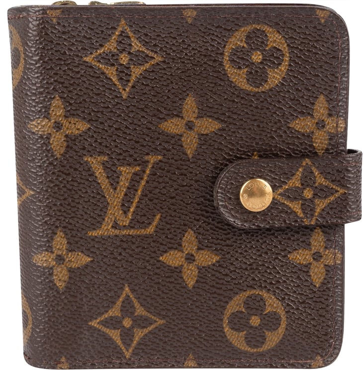 Louis Vuitton Louis Vuitton Monogram Canvas Clip Wallet
