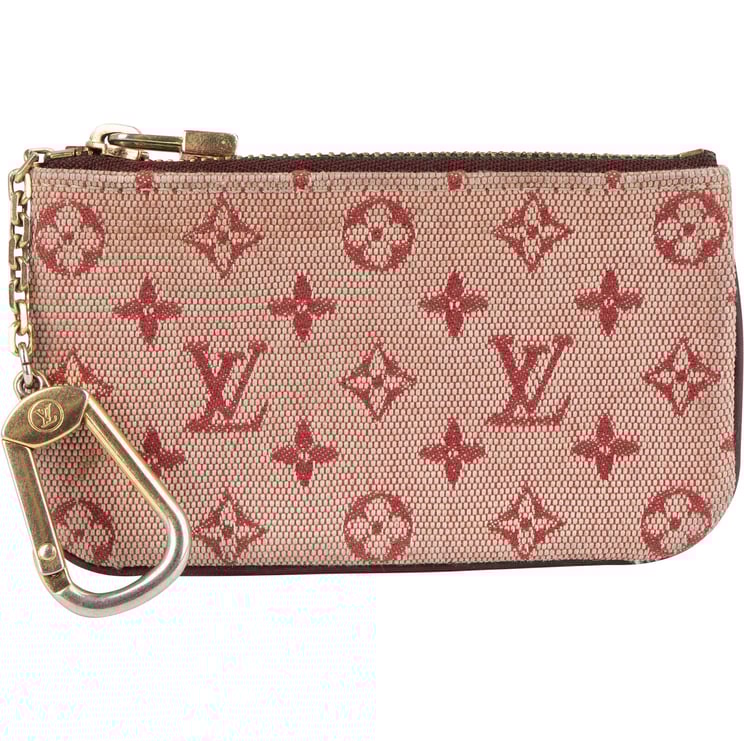 Louis Vuitton Louis Vuitton Monogram Mini Lin Key Pouch