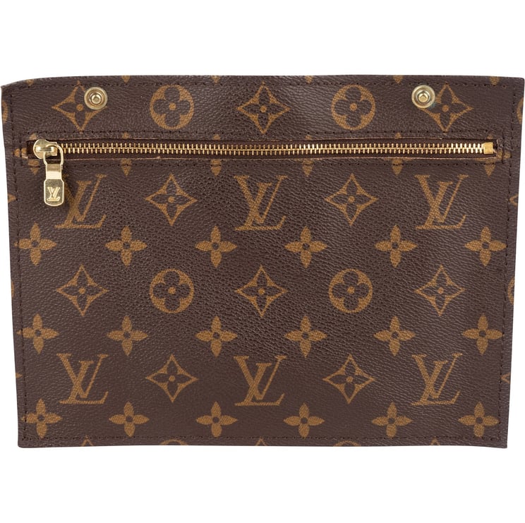 Louis Vuitton Louis Vuitton Canvas Monogram Randonnee Clip Clutch