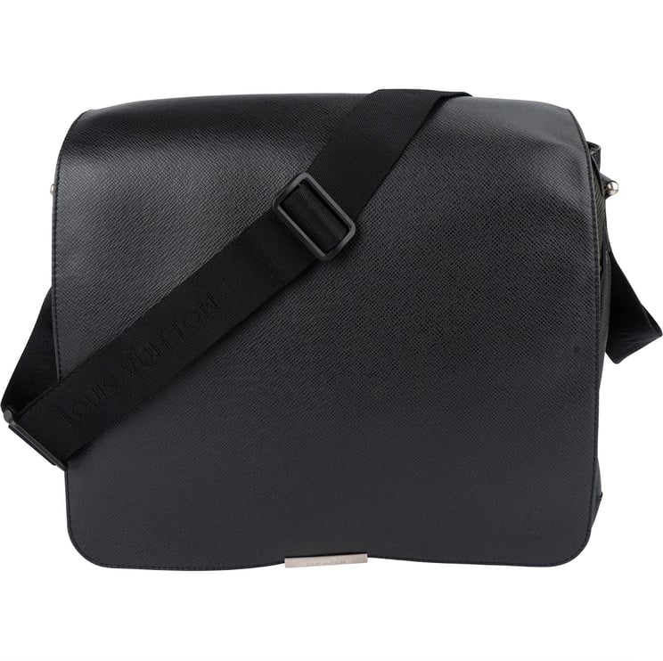 Louis Vuitton Louis Vuitton Taiga Leather and Nylon Victor Messenger Crossbody Bag