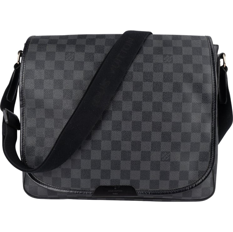 Louis Vuitton Louis Vuitton Monogram Damier Graphite Daniel MM Messenger Crossbody Bag