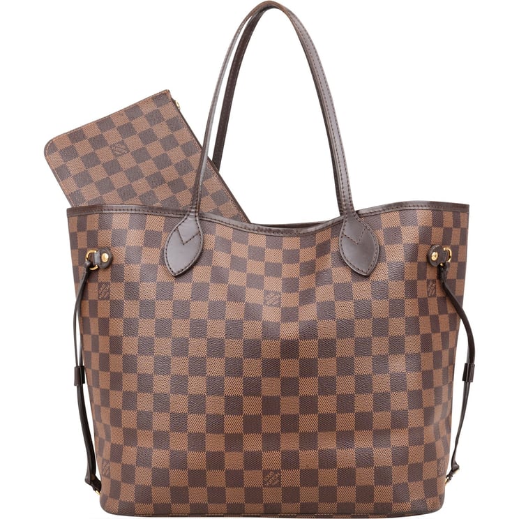 Louis Vuitton Louis Vuitton Monogram Damier Ebene Neverfull MM Shoulder Bag
