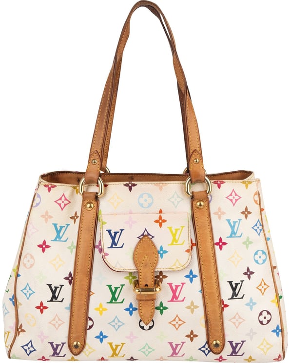 Louis Vuitton Louis Vuitton Monogram Murakami Multicolor Aurelia MM Shoulder Bag