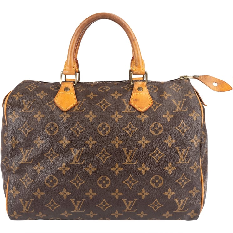Louis Vuitton Louis Vuitton Monogram Canvas Speedy 30 Handbag