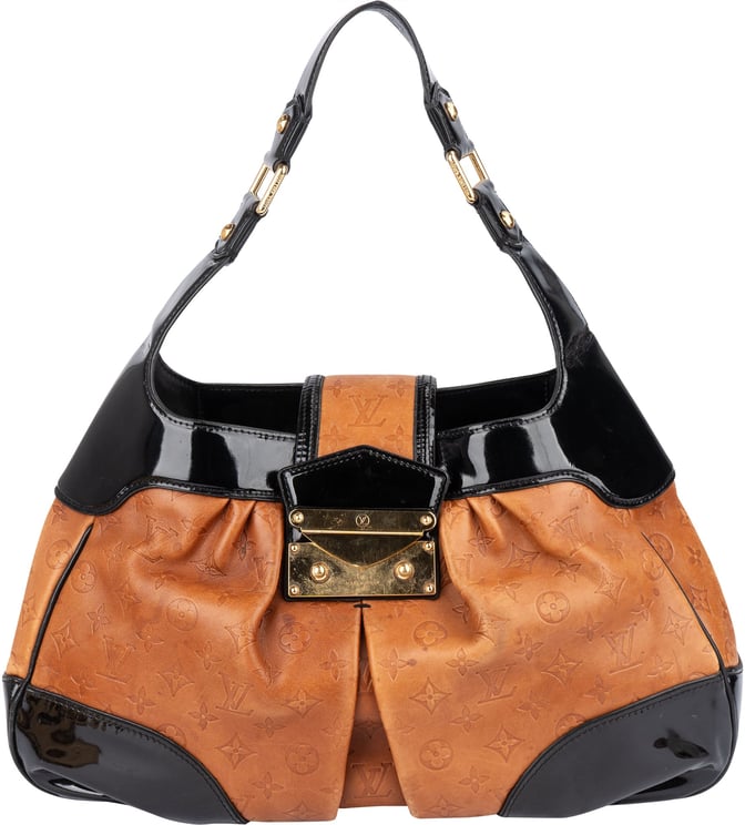 Louis Vuitton Louis Vuitton Patent Leather Monogram Empreinte Limited Polly Handbag