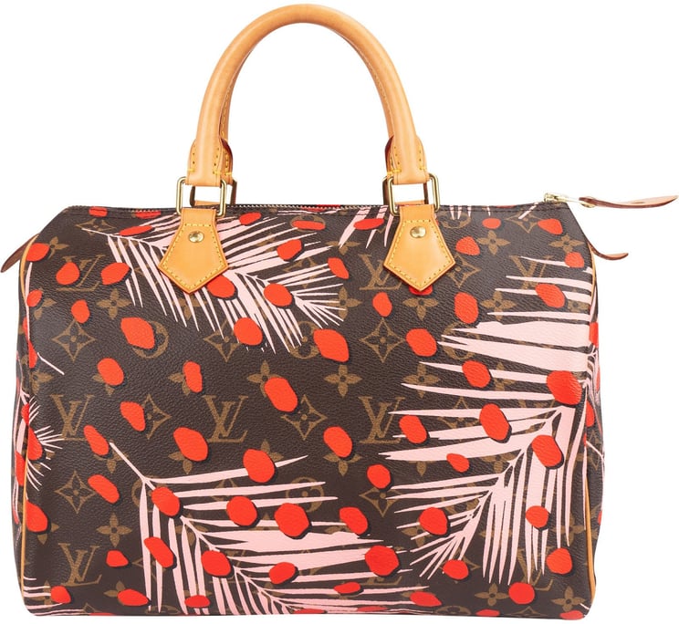 Louis Vuitton Louis Vuitton Limited Jungle Dots Monogram Speedy 30 Handbag