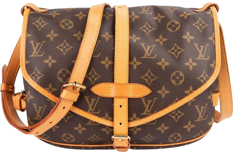 Louis Vuitton Louis Vuitton Monogram Canvas Saumur 30 Crossbody Bag