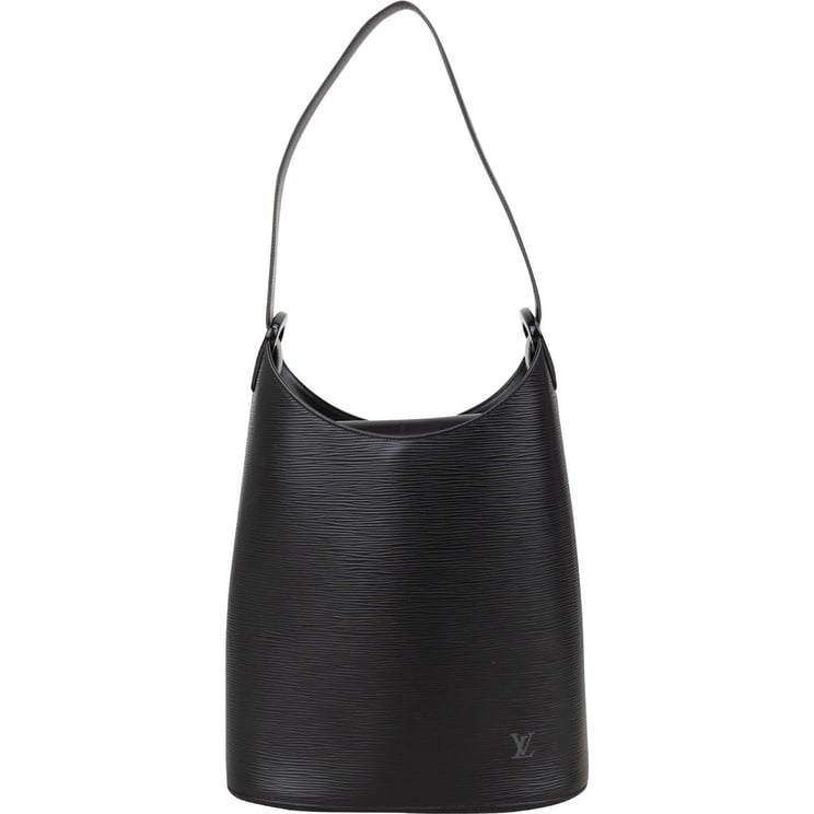 Louis Vuitton Louis Vuitton Noir Epi Leather Verseau Hobo Shoulder Bag