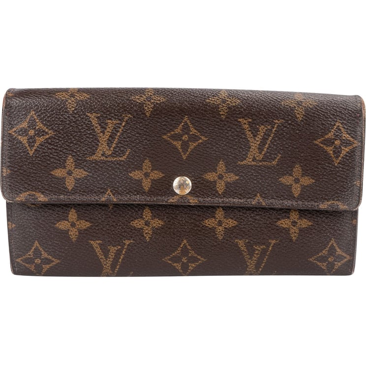 Louis Vuitton Louis Vuitton Monogram Canvas Sarah Wallet