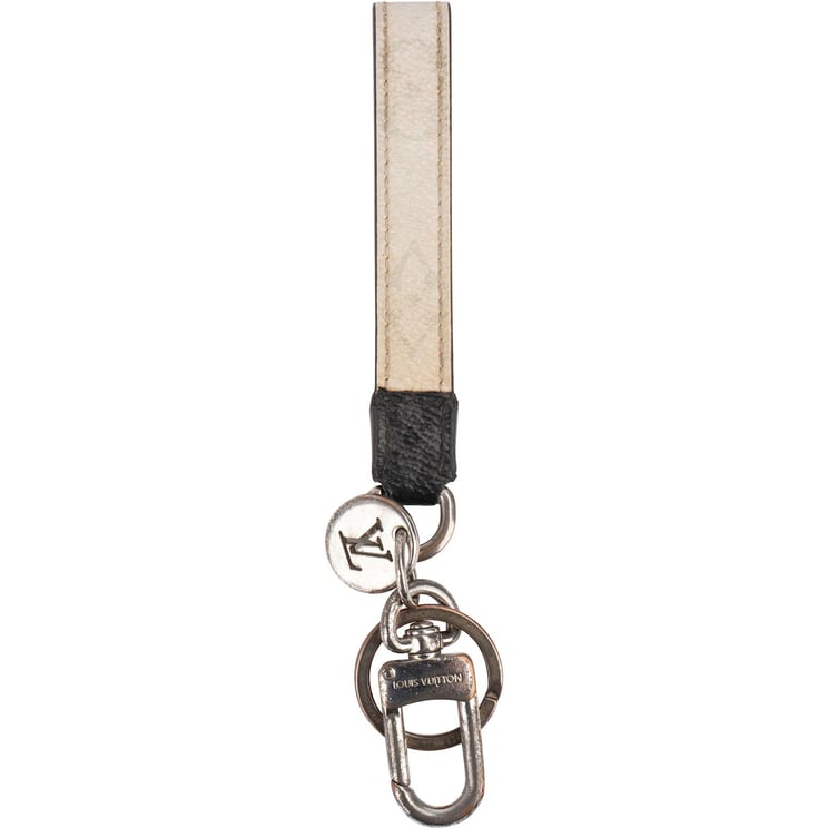 Louis Vuitton Louis Vuitton Monogram Canvas and Damier Azur Key Holder Bag Charm