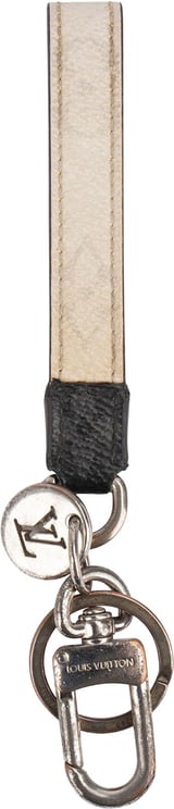 Louis Vuitton Louis Vuitton Monogram Canvas and Damier Azur Key Holder Bag Charm