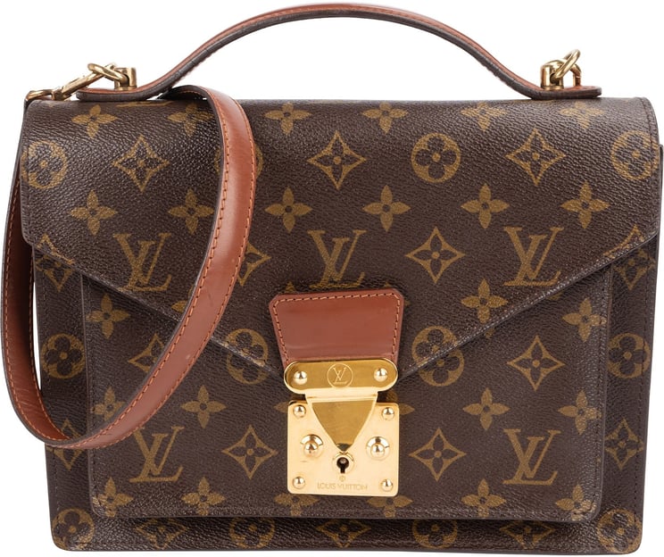 Louis Vuitton Louis Vuitton Monogram Canvas Monceau Handbag