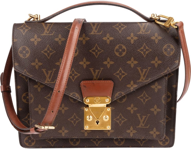 Louis Vuitton Louis Vuitton Monogram Canvas Monceau Handbag