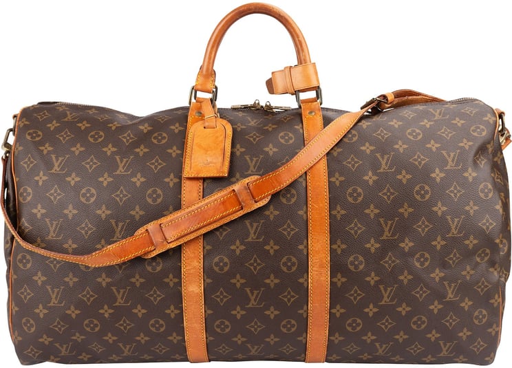 Louis Vuitton Louis Vuitton Monogram Canvas Keepall 60 Bandoulière Travel Bag