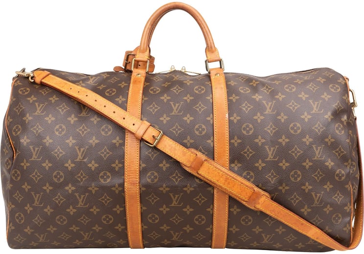 Louis Vuitton Louis Vuitton Monogram Canvas Keepall 60 Bandoulière Travel Bag