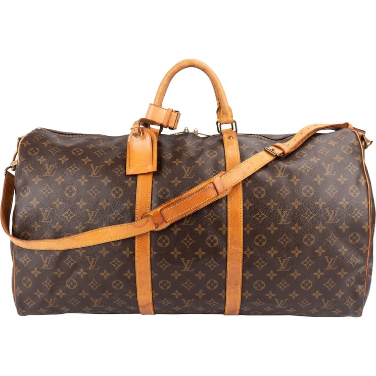 Louis Vuitton Louis Vuitton Monogram Canvas Keepall 60 Bandoulière Travel Bag