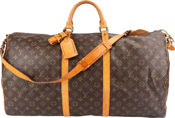 Louis Vuitton Louis Vuitton Monogram Canvas Keepall 60 Bandoulière Travel Bag