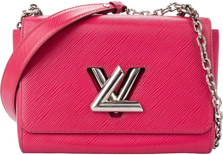 Louis Vuitton Louis Vuitton Pink Epi Leather Twist Crossbody Bag