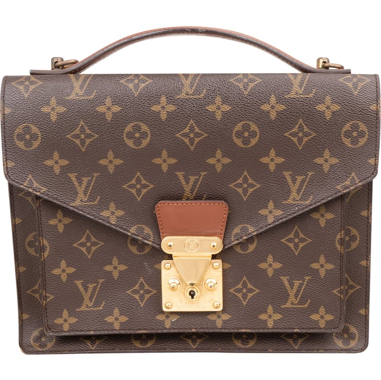 Louis Vuitton Louis Vuitton Monogram Canvas Monceau Handbag