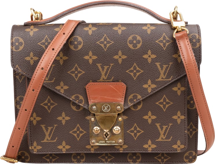 Louis Vuitton Louis Vuitton Monogram Canvas Monceau Handbag
