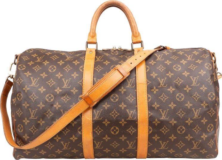 Louis Vuitton Louis Vuitton Monogram Canvas Keepall 50 Bandoulière Travel Bag