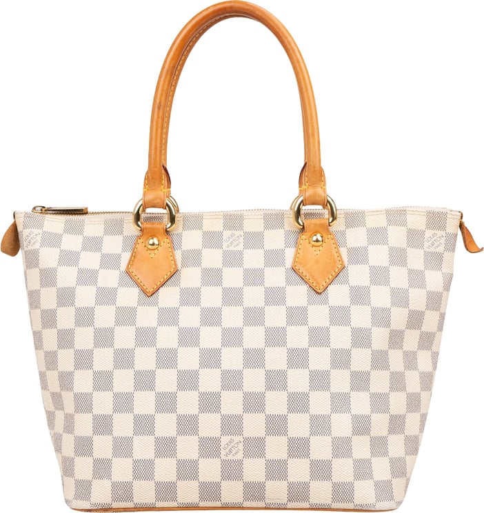 Louis Vuitton Louis Vuitton Monogram Damier Azur Canvas Saleya PM Handbag