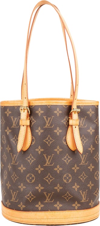 Louis Vuitton Louis Vuitton Monogram Canvas Bucket PM Shoulder Bag