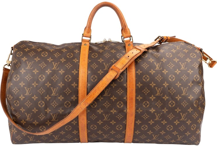 Louis Vuitton Louis Vuitton Monogram Canvas Keepall 60 Bandoulière Travel Bag
